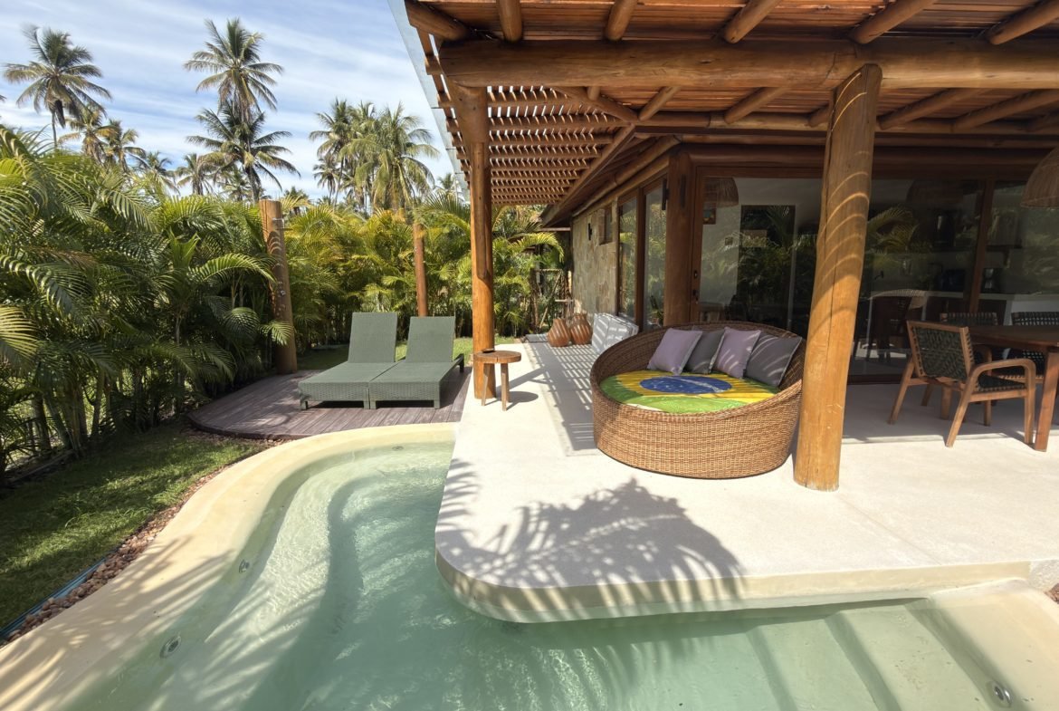 Casa de luxo em Morro de São Paulo – BA – Quarta Praia