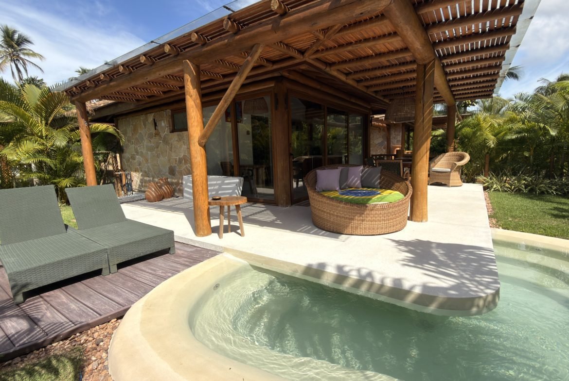 Casa de luxo em Morro de São Paulo – BA – Quarta Praia