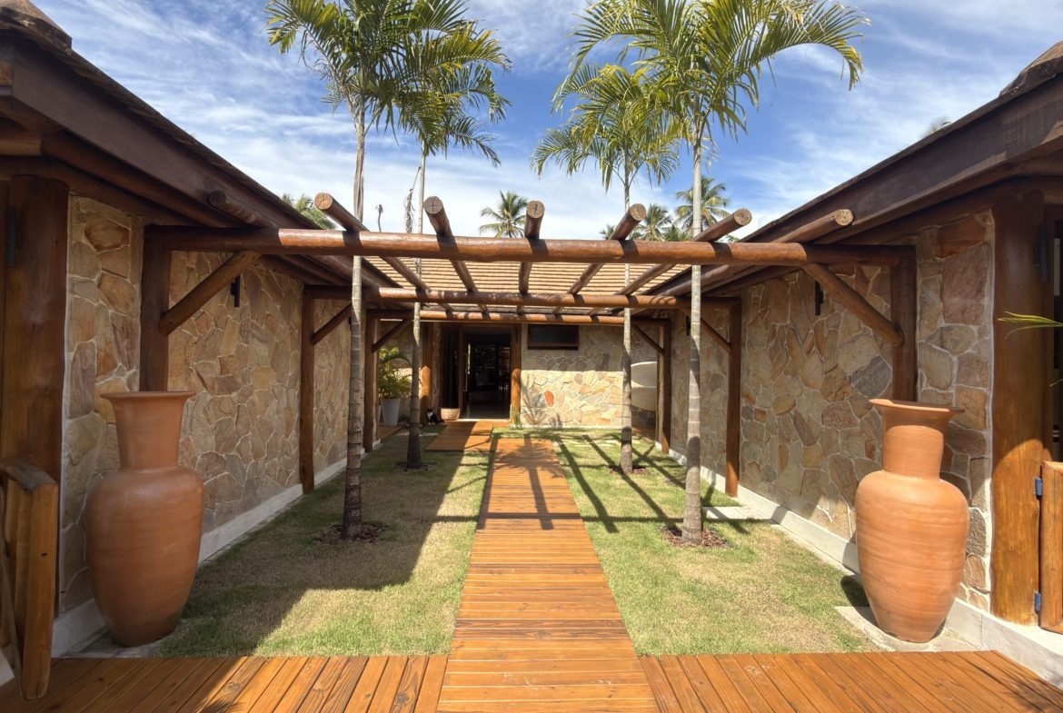 Casa de luxo em Morro de São Paulo – BA – Quarta Praia