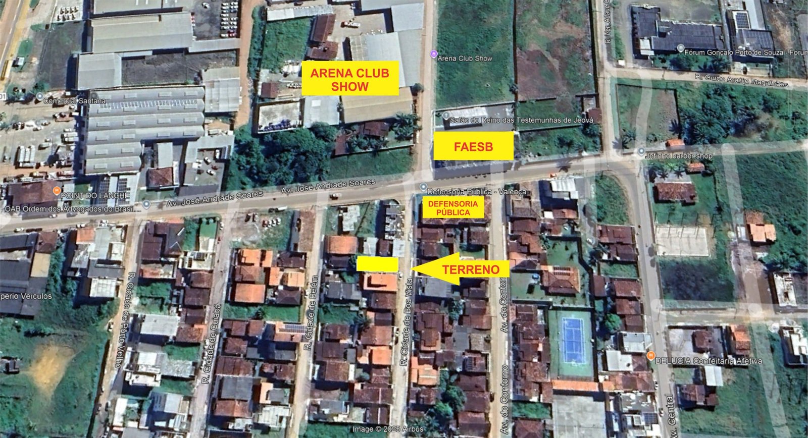 terreno em valença ba