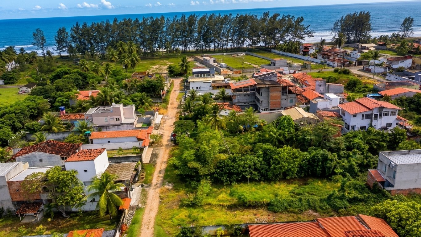 Terreno à venda na Praia de Guaibim 400m² a 200m do Mar – Com Escritura