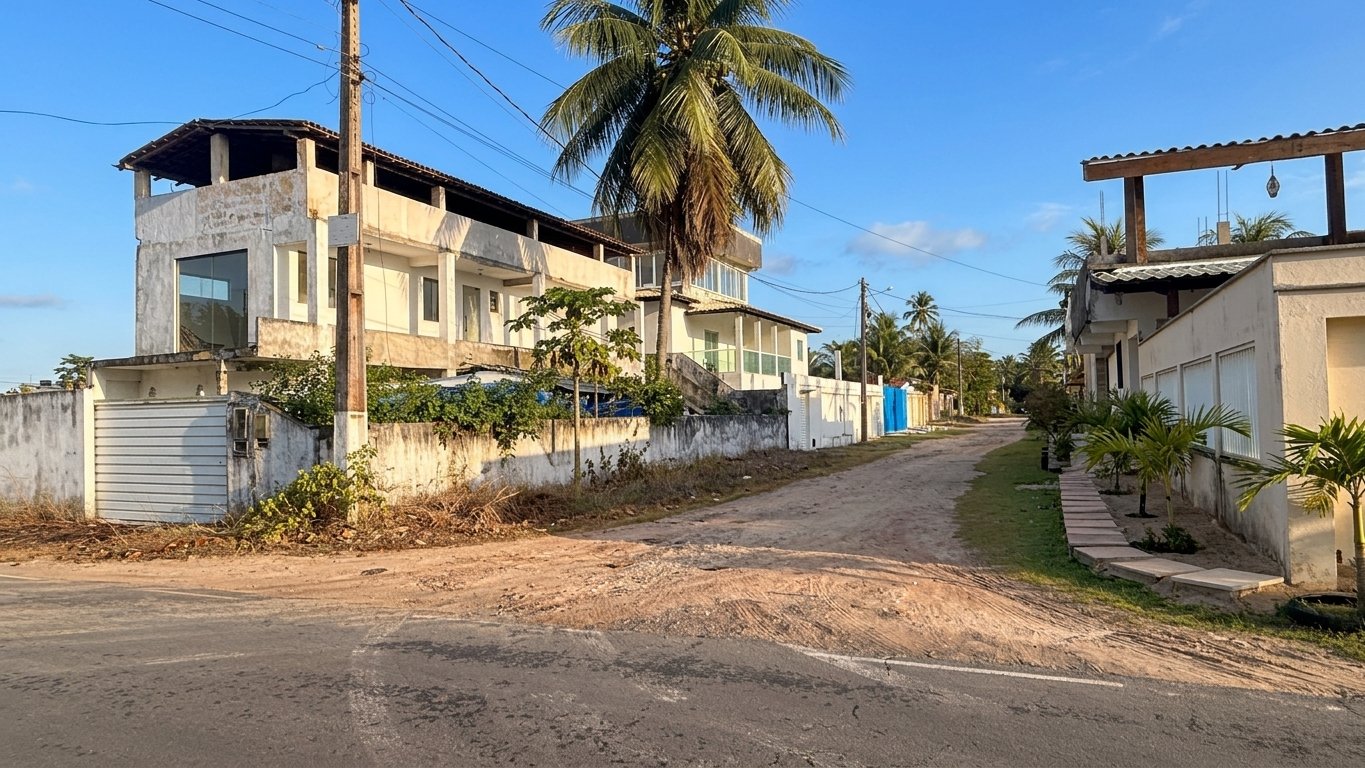 Terreno à venda na Praia de Guaibim 400m² a 200m do Mar – Com Escritura