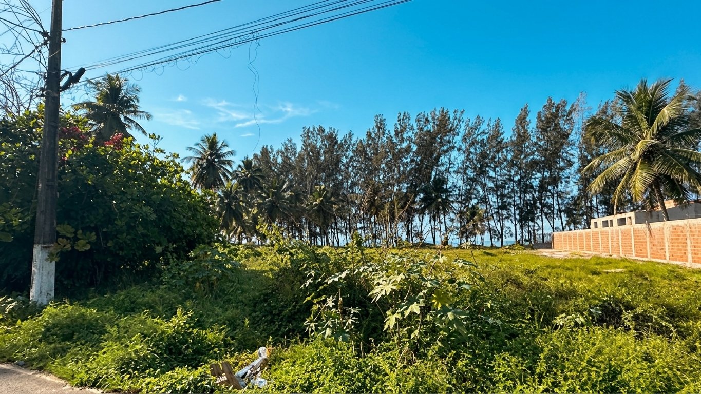 Terreno à venda na Praia de Guaibim 400m² a 200m do Mar – Com Escritura